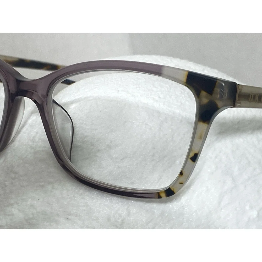 DKNY Eyeglass Frames Womens Purple Tortoise Cat Eye DK5034 101 53-17-140